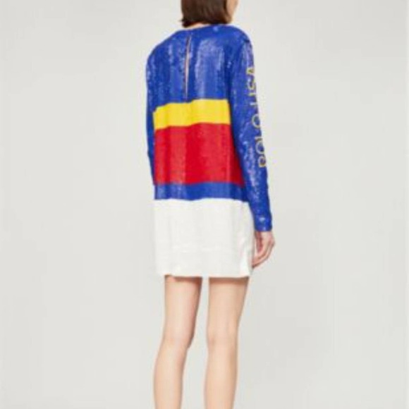 Polo Ralph Lauren Shuna Sailing Sequin Dress Multi - Picture 2 of 12